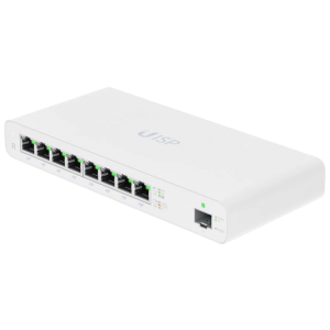 Ubiquiti UISP Router 8 Port Gigabit PoE 110W 1SFP